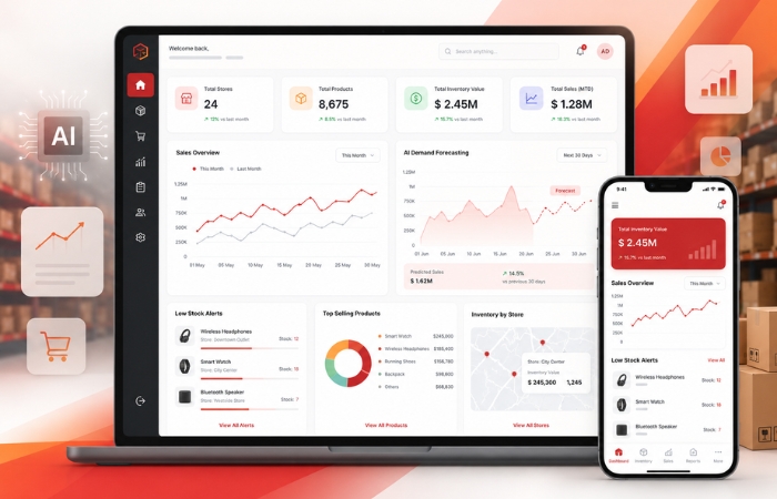 AI-Based Inventory & Sales Analytics Platform