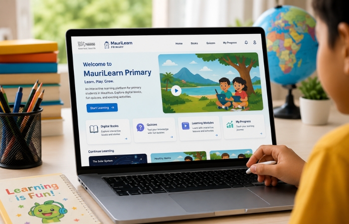 Interactive Digital Learning Platform for Primary Education